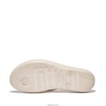 Men IQUSHION Ergonomic Flip Flops Fitflop 882F202 Stone Beige - Image 5