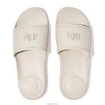 Men IQUSHION Pool Sliders Fitflop 882F206 Stone Beige - Image 4