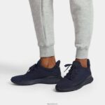 Men VITAMIN FFX Knit Sports Trainers Fitflop 882F352 Navy Mix - Image 2