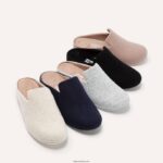 Women CHRISSIE II Haus Felt Slippers Fitflop 882F324 Ivory - Image 6