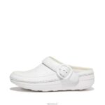 Women GOGH PRO Superlight Leather Clogs Fitflop 882F337 Urban White