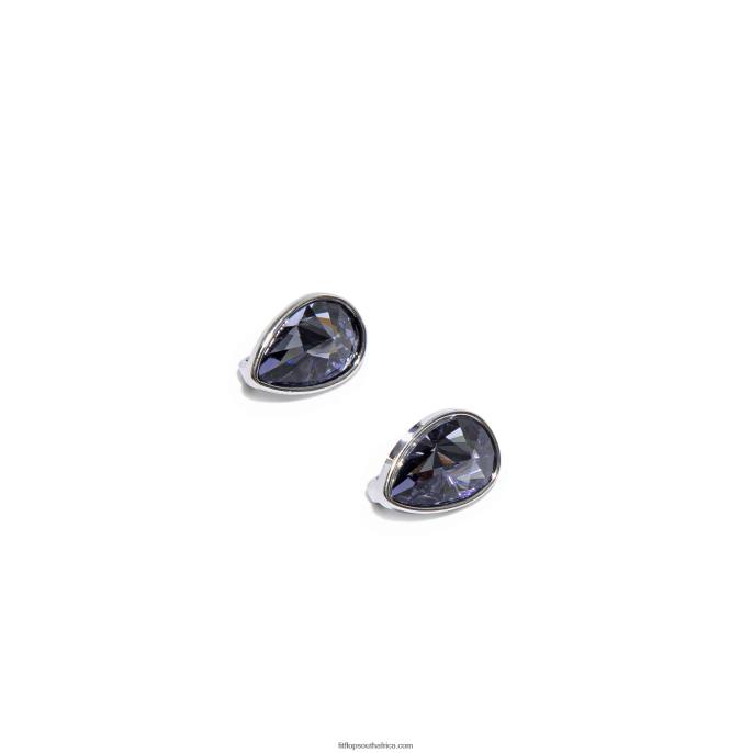 Women IQUSHION CHARMS Crystal Teardrop Charms 2-Pack Fitflop 882F29 Lavender - Image 1