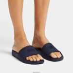 Women IQUSHION Pool Slides Fitflop 882F180 Midnight Navy - Image 2
