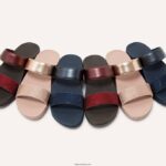 Women LULU Crystal Slides Fitflop 882F200 Midnight Navy - Image 5