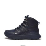 Women NEO-D-HYKER Leather-Mix Walking Boots Fitflop 882F298 All Navy