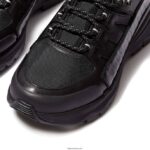 Women NEO-D-HYKER Leather-Mix Walking Trainers Fitflop 882F260 All Black - Image 4