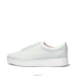Women RALLY Canvas Trainers Fitflop 882F272 Seafoam Blue