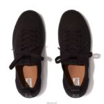 Women RALLY E01 Multi-Knit Trainers Fitflop 882F273 All Black - Image 4