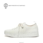 Women RALLY E01 Multi-Knit Trainers Fitflop 882F275 Cream