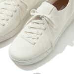 Women RALLY E01 Multi-Knit Trainers Fitflop 882F275 Cream - Image 3
