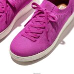 Women RALLY E01 Multi-Knit Trainers Fitflop 882F276 Miami Violet - Image 3