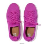 Women RALLY E01 Multi-Knit Trainers Fitflop 882F276 Miami Violet - Image 4