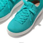 Women RALLY E01 Multi-Knit Trainers Fitflop 882F278 Tahiti Blue - Image 3