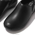 Women SUPERLOAFER Leather Loafers Fitflop 882F344 All Black - Image 4
