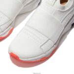 Women VITAMIN FF E01 Knit Elastic Sports Trainers Fitflop 882F234 Urban White Mix - Image 4