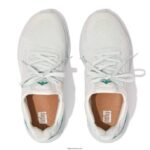 Women VITAMIN FFX Colour-Pop Knit Sports Trainers Fitflop 882F226 Blue Mix - Image 4