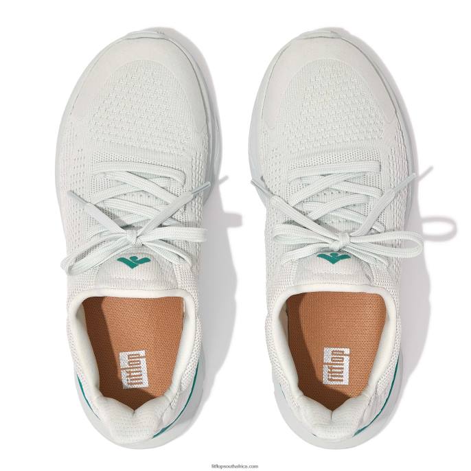 Women VITAMIN FFX Colour-Pop Knit Sports Trainers Fitflop 882F226 Blue Mix - Image 4