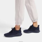 Women VITAMIN FFX Knit Sports Trainers Fitflop 882F252 All Navy - Image 2