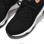 Women VITAMIN FFX Knit Sports Trainers Fitflop 882F254 Black Mix - Image 4