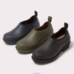 Women WONDERCLOG Waterproof Rubber Clogs Fitflop 882F339 Mossy - Image 5