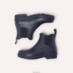 Women WONDERWELLY Chelsea Rain Boots Fitflop 882F304 Midnight Navy - Image 4