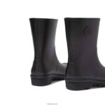 Women WONDERWELLY Short Wellington Boots Fitflop 882F312 All Black - Image 3