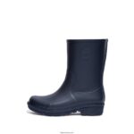Women WONDERWELLY Short Wellington Boots Fitflop 882F313 Midnight Navy