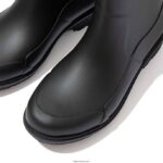 Women WONDERWELLY Tall Wellington Boots Fitflop 882F314 All Black - Image 3