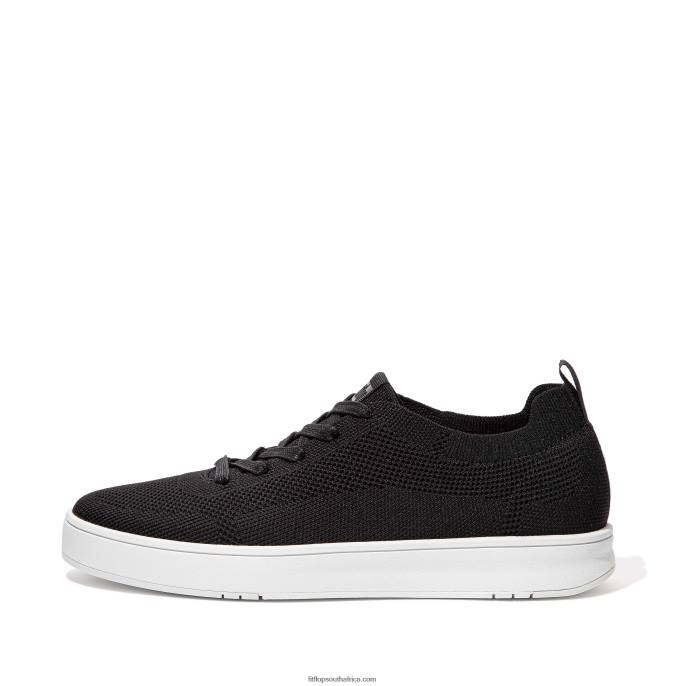 Men RALLY X Airyknit Trainers Fitflop 882F358 Black