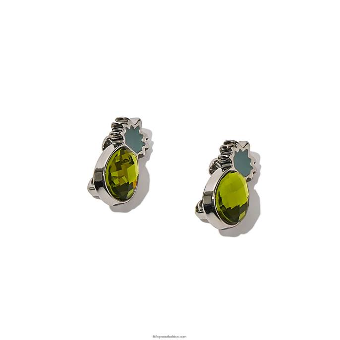 Women IQUSHION CHARMS Crystal Pineapple Charms 2-Pack Fitflop 882F37 Yellow