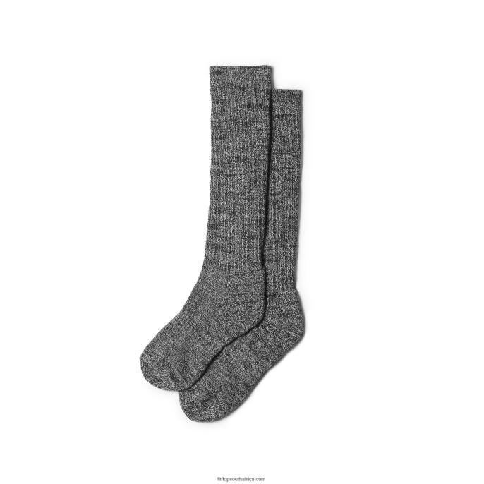 Women BETTER THAN SOCKS Ergonomic Knee Socks 1 Pair Fitflop 882F308 Charcoal Grey
