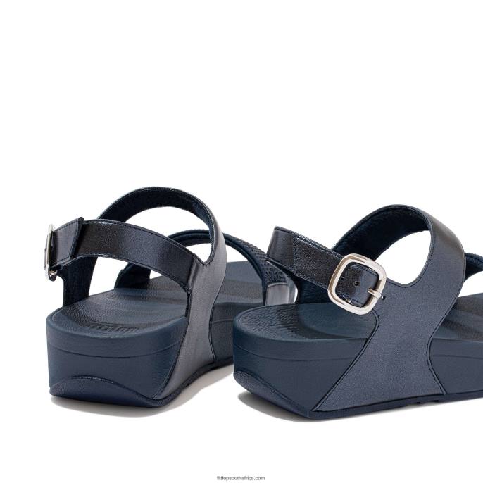 Women LULU Crystal Back-Strap Sandals Fitflop 882F73 Midnight Navy