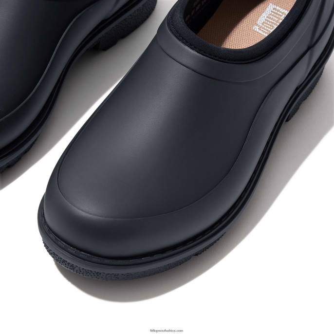 Women WONDERCLOG Waterproof Rubber Clogs Fitflop 882F341 Midnight Navy