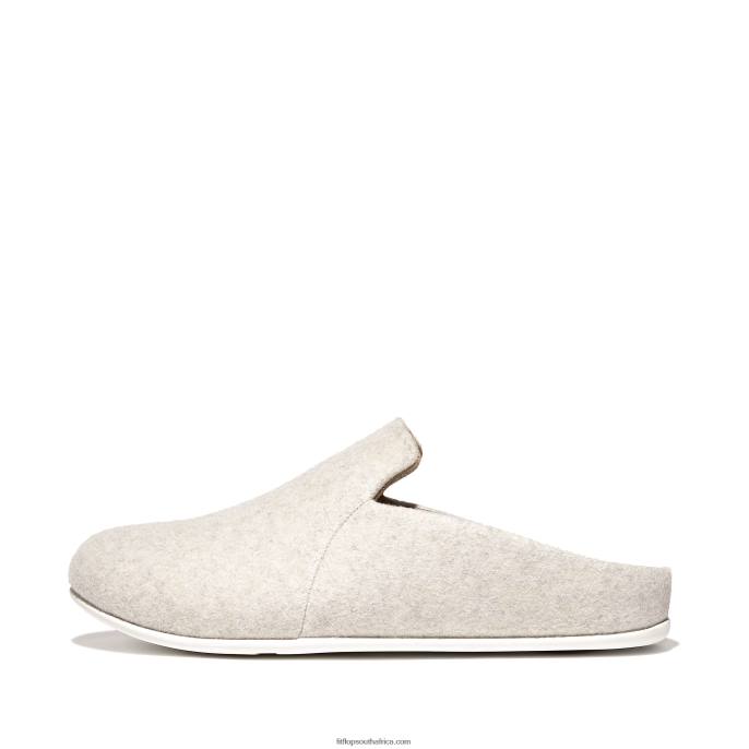 Women CHRISSIE II Haus Felt Slippers Fitflop 882F324 Ivory