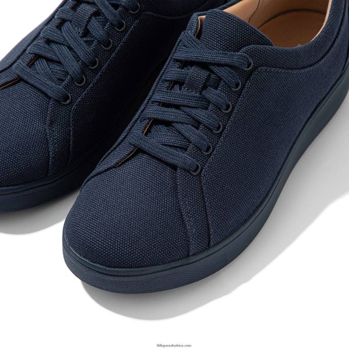 Women RALLY Canvas Trainers Fitflop 882F270 Midnight Navy