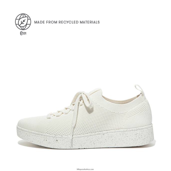 Women RALLY E01 Multi-Knit Trainers Fitflop 882F275 Cream