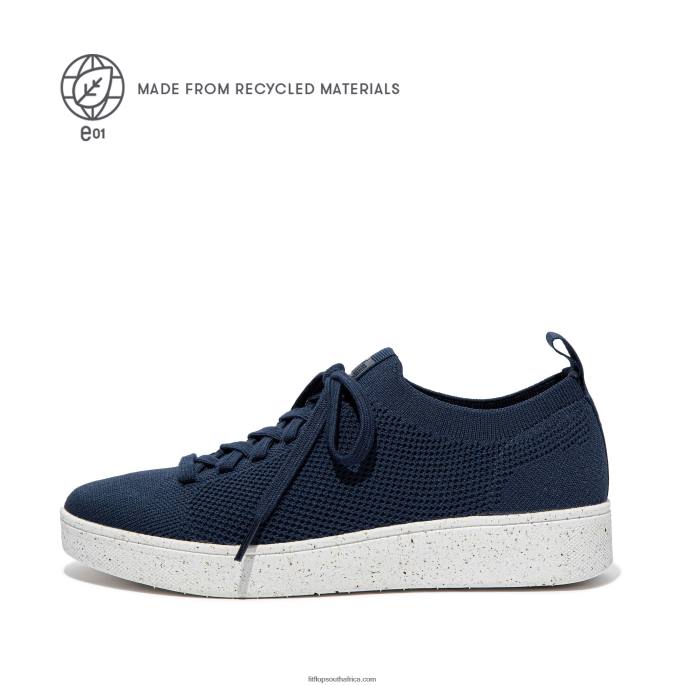 Women RALLY E01 Multi-Knit Trainers Fitflop 882F277 Midnight Navy
