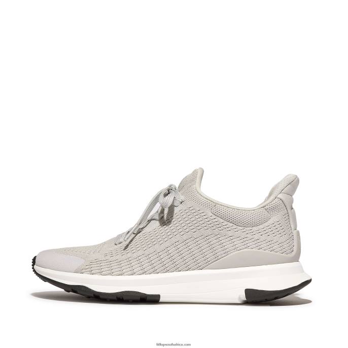 Women VITAMIN FFX Knit Sports Trainers Fitflop 882F256 Tiptoe Grey Mix
