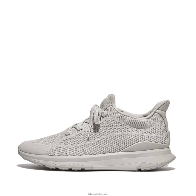 Women VITAMIN FFX Knit Sports Trainers Fitflop 882F258 All Grey
