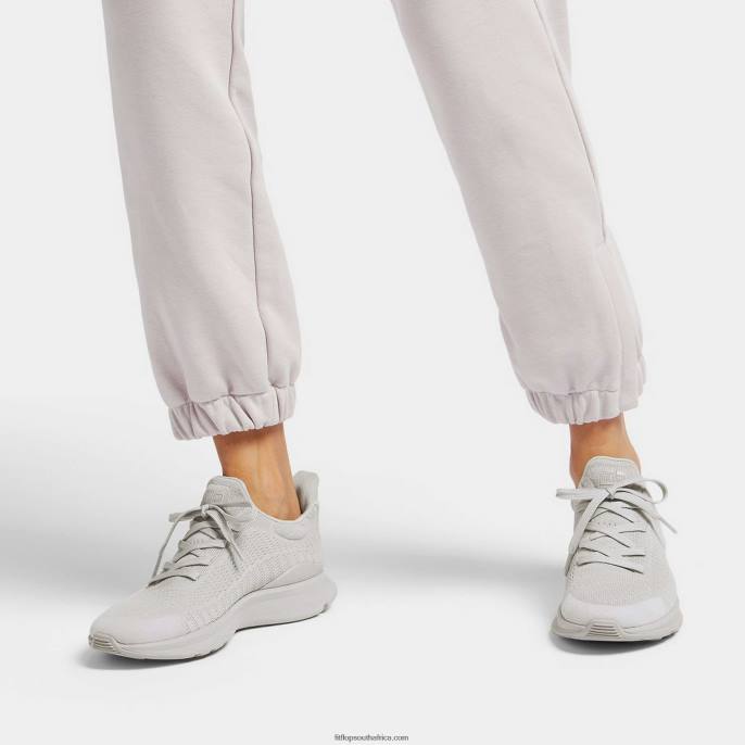 Women VITAMIN FFX Knit Sports Trainers Fitflop 882F258 All Grey